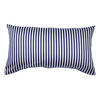 KISSENHÜLLE Giorgio 40/80 cm  - Dunkelblau/Weiß, KONVENTIONELL, Textil (40/80cm) - Janine