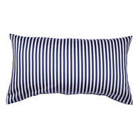 KISSENHÜLLE Giorgio 40/80 cm  - Dunkelblau/Weiß, KONVENTIONELL, Textil (40/80cm) - Janine