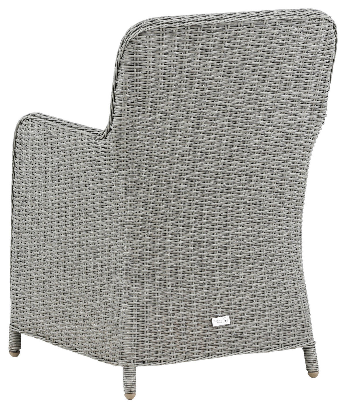 GARTENSTUHL-SET Stahl Grau  - Grau, KONVENTIONELL, Kunststoff/Textil (62/94,5/65cm) - Gardenson