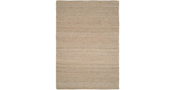 HANDWEBTEPPICH 80/250 cm Helsinki Cappuccino  - Cappuccino, Basics, Textil (80/250cm) - Linea Natura