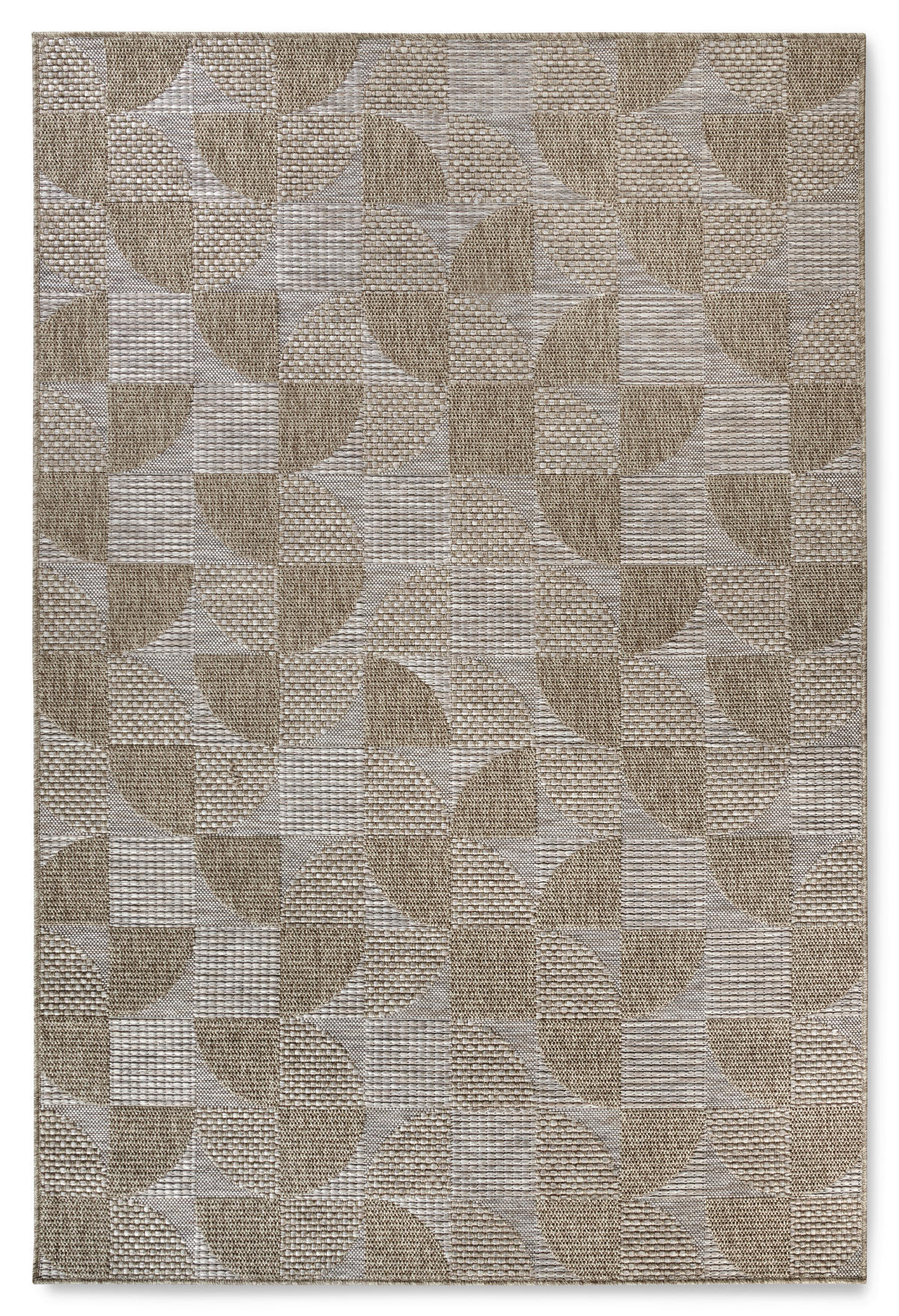 OUTDOORTEPPICH 155/230 cm Kollektion 1836 Hellbraun  - Hellbraun, Design, Kunststoff (155/230cm) - Villeroy & Boch