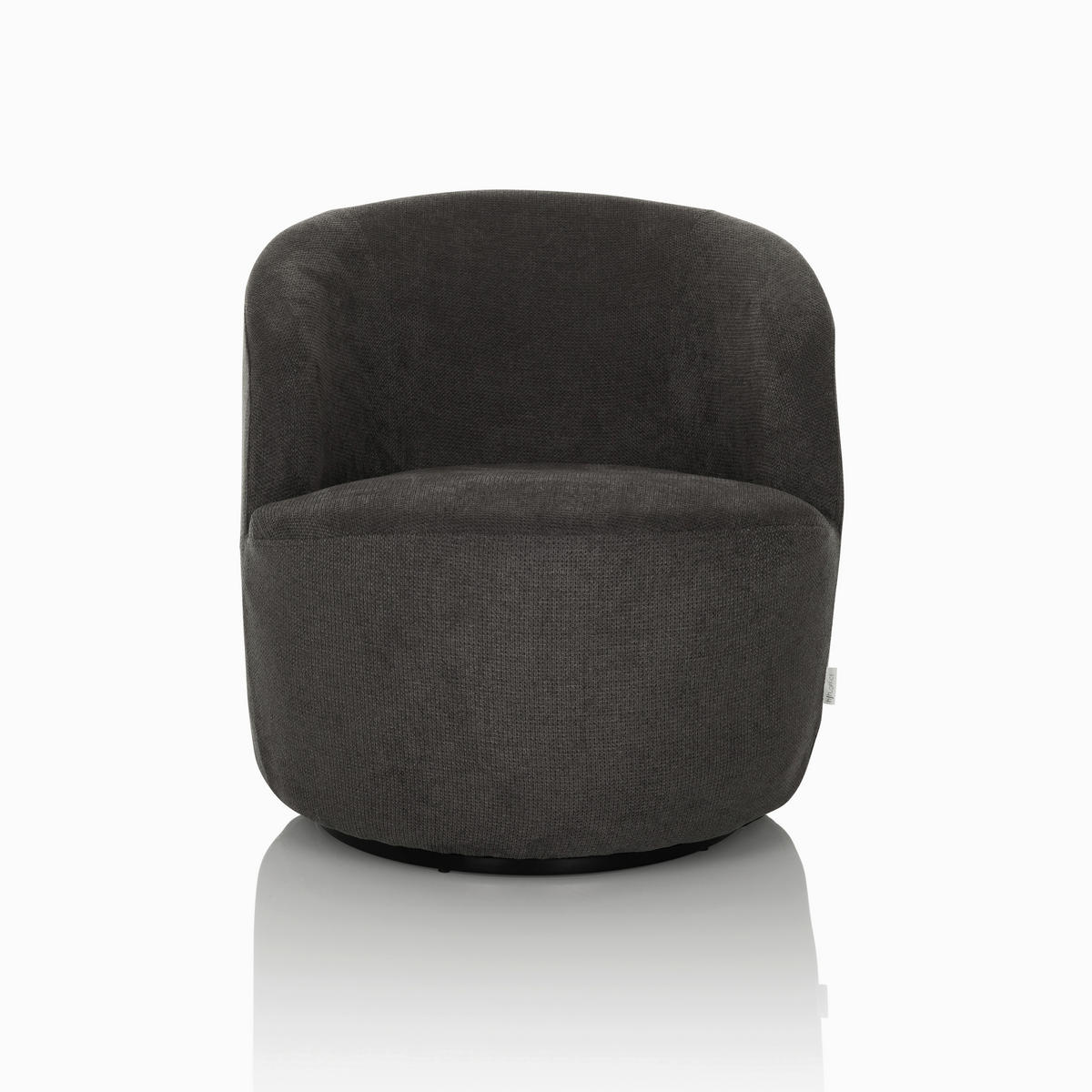 LOUNGEFÅTÖLJ  - grå, Modern, textil (65/70/77cm) - MID.YOU