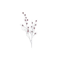 DEKOZWEIG - Rosa/Braun, LIFESTYLE, Kunststoff (102cm)