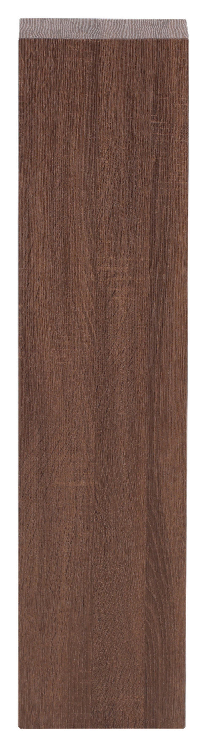 BEISTELLTISCH in Holz 23/23/95 cm  - Braun, Design, Holz (23/23/95cm) - Livetastic