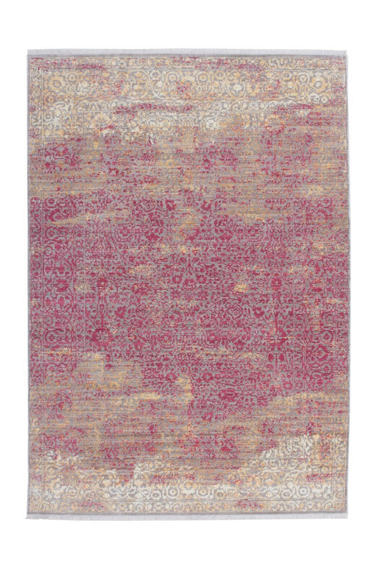 FLACHWEBETEPPICH 120/170 cm Antigua Orange, Rot  - Rot/Orange, Design, Textil (120/170cm) - Novel