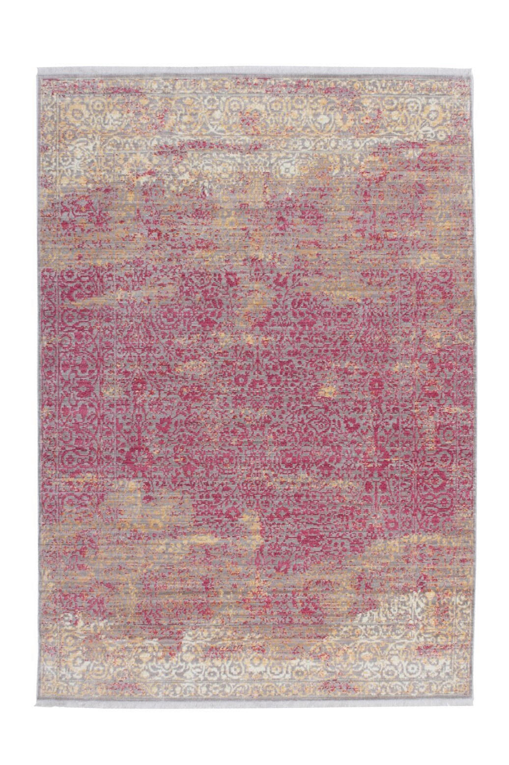 Flachwebteppich, 120x170 Cm Antigua 225 Orange/rot 120x170