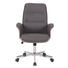 CHEFSESSEL Lederlook Braun, Hellbraun - Chromfarben/Hellbraun, Design, Kunststoff/Textil (64/103-113/64cm) - Carryhome