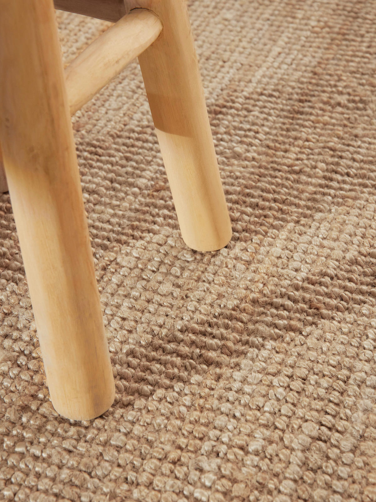 JUTETEPPICH 200 cm Jaipur Goldfarben  - Goldfarben, Basics, Textil (200cm) - Hanse Home