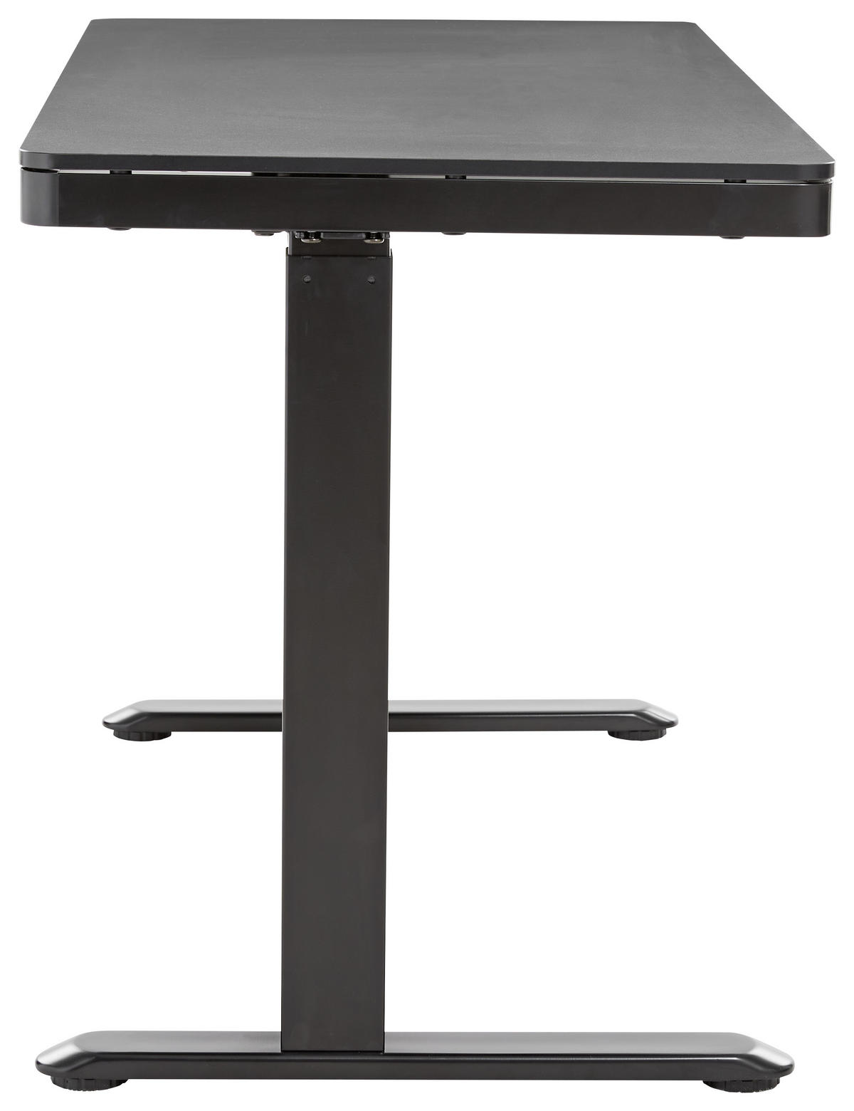 PÍSACÍ STÔL, čierna, 120/60/72 cm - čierna, Modern, kov/kompozitné drevo (120/60/72cm) - Livetastic