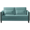 SCHLAFSOFA in Holz, Textil Blau, Schwarz  - Blau/Schwarz, Design, Holz/Textil (174/88/104cm) - Niels Andersson