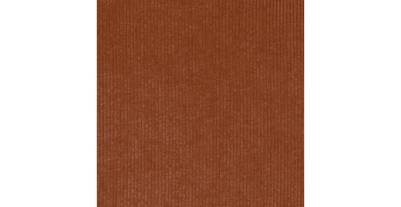 ECKSOFA Kupferfarben Feincord - Buchefarben/Kupferfarben, KONVENTIONELL, Holz/Textil (211/154cm) - Carryhome