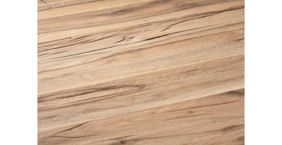 ESSTISCH in Holz, Metall, Holzwerkstoff 140/90/75 cm - Eichefarben/Schwarz, KONVENTIONELL, Holz/Holzwerkstoff (140/90/75cm) - Moderano