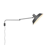 WANDLEUCHTE - Schwarz, Trend, Metall (36/35,5/150cm) - Trio Leuchten