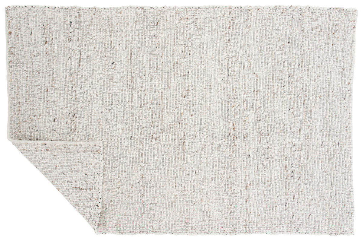 FLACHWEBETEPPICH 200/300 cm Weiß, Beige  - Beige/Weiß, LIFESTYLE, Textil (200/300cm) - P & B