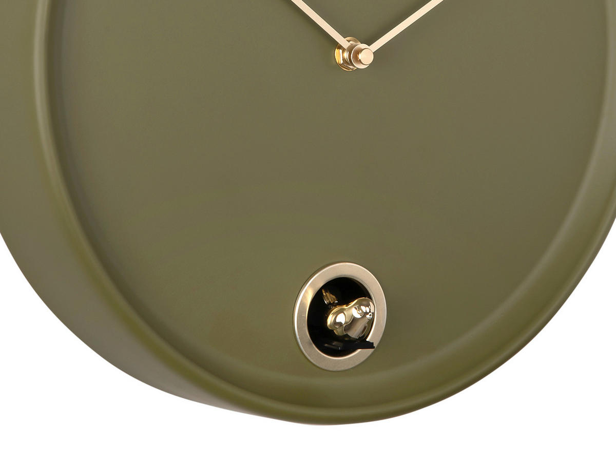 WANDUHR esencia Grün  - Grün, Basics, Metall (30cm) - Karlsson