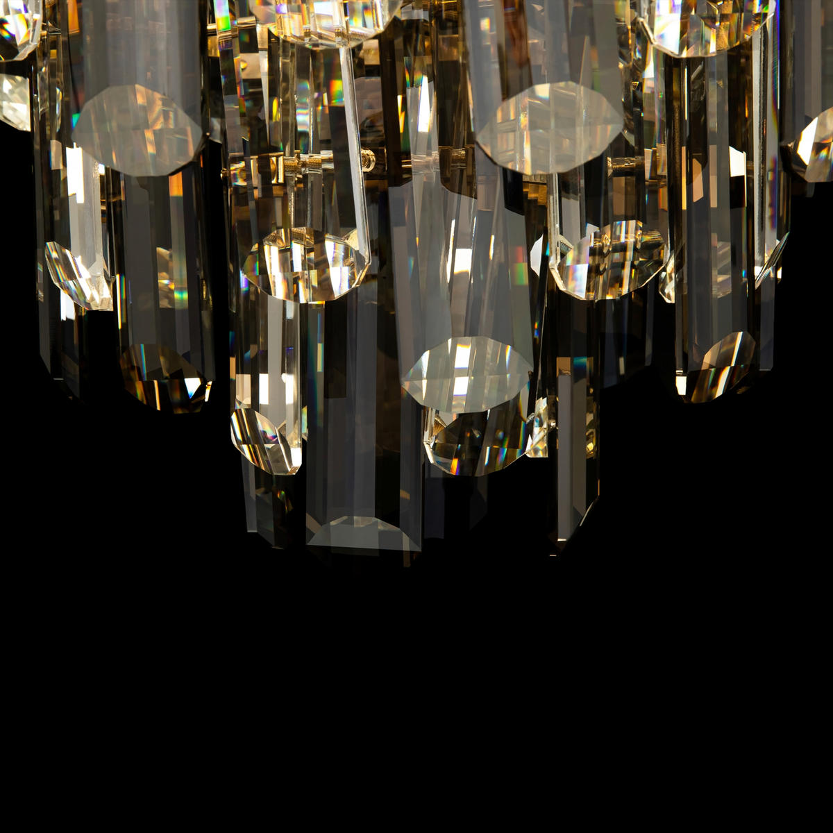 PENDELLEUCHTE  60,8/55,3/60,8 cm   - Goldfarben, Basics, Glas/Metall (60,8/55,3/60,8cm) - MAYTONI