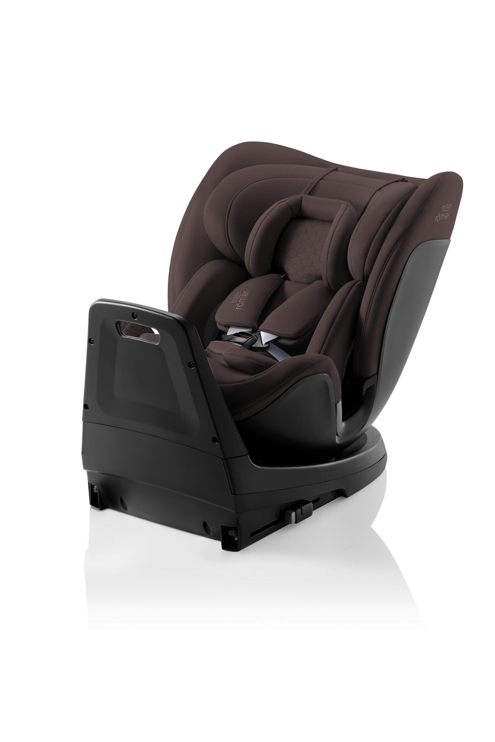 REBOARDER-KINDERSITZ SWIVEL-GROW MAX AIR Chocolate   - Dunkelbraun, Basics, Kunststoff/Textil (44/57/56cm) - Britax Römer Diamond