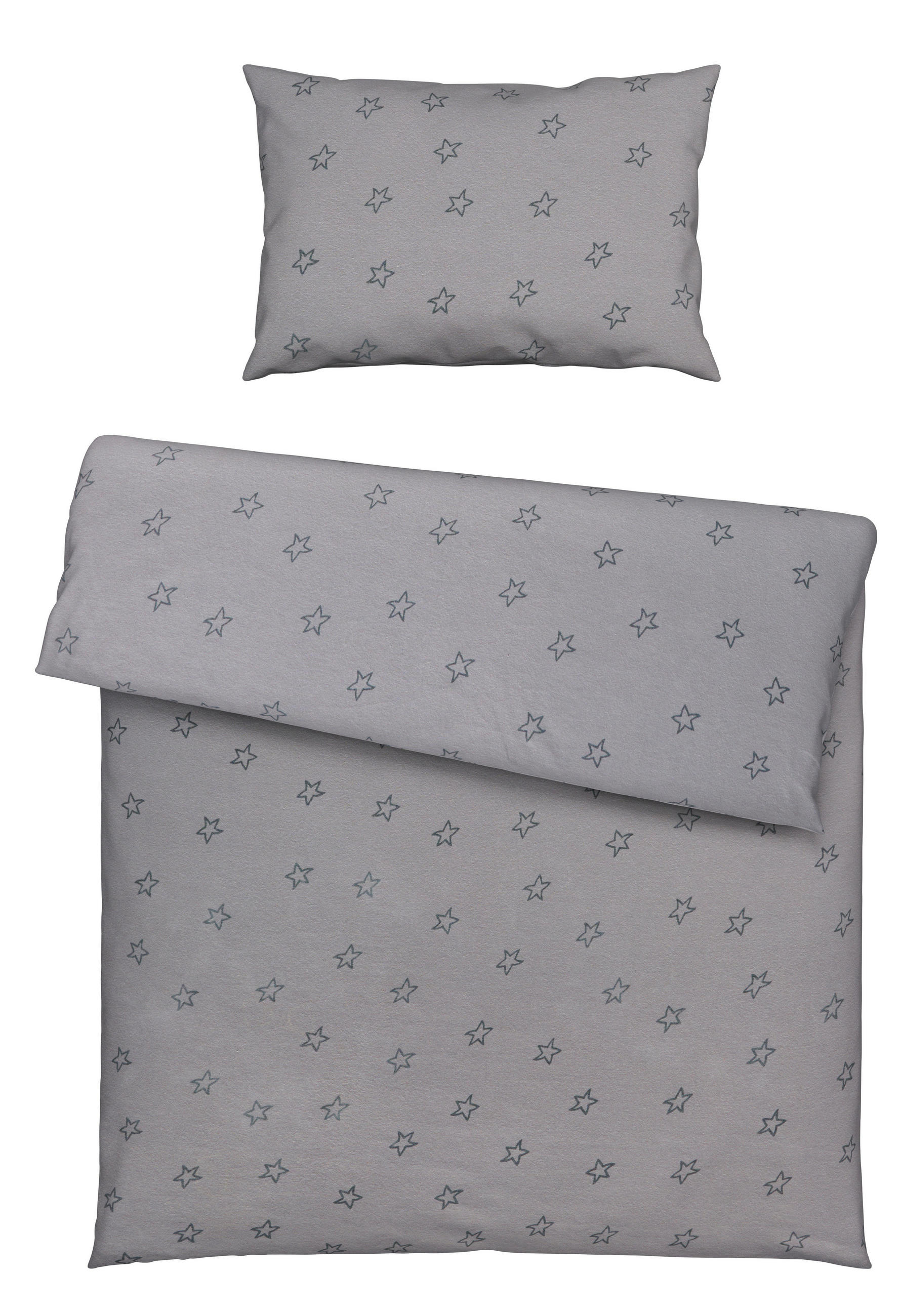 POSTELJINA ZA BEBE  80/80 cm    - siva, Osnovno, tekstil (80/80cm) - Patinio