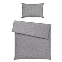BABYBETTWÄSCHE 80/80 cm  - Grau, Basics, Textil (80/80cm) - Patinio