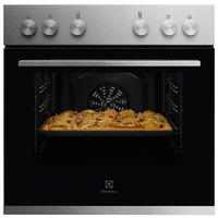 EINBAUHERD KEHLH00BX  - Edelstahlfarben/Schwarz, Basics, Glas/Metall (59,5/59,8/54,8cm) - Electrolux