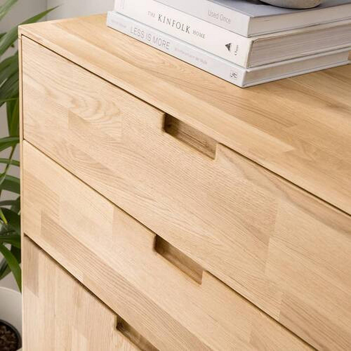 HIGHBOARD Wildeiche  80/115,1/40 cm  - Wildeiche, Natur, Holz (80/115,1/40cm) - Lomoco