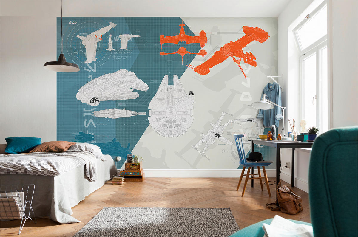 FOTOTAPETE - Design, Papier (368/254cm)