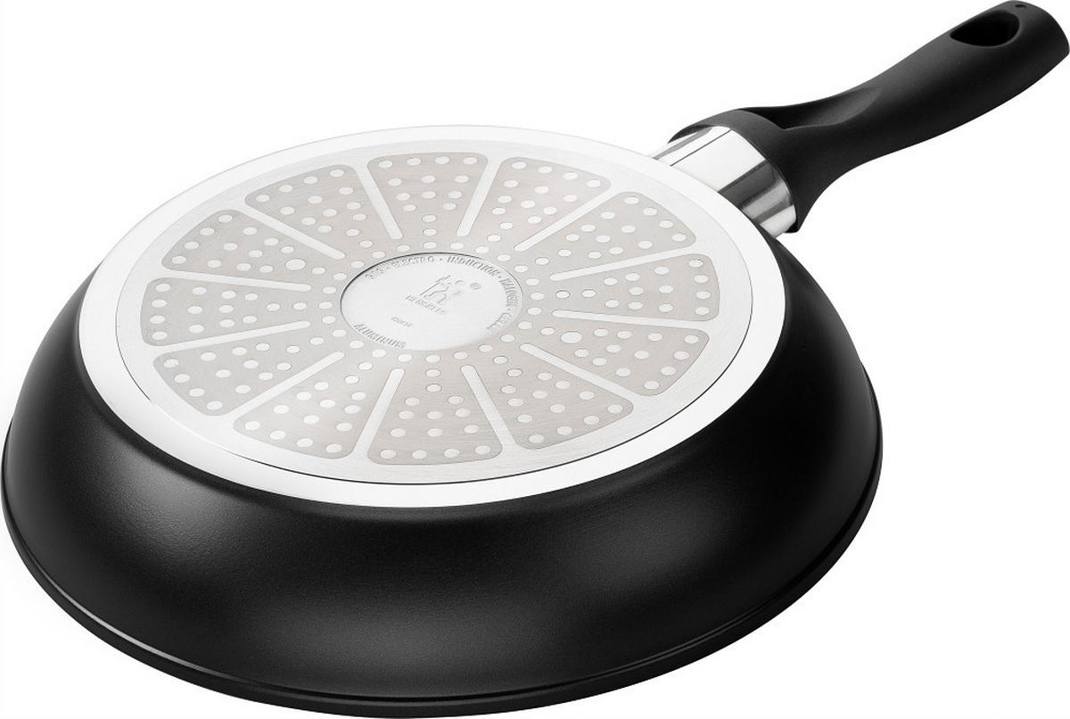 PFANNENSET Breeze Ceramic Aluminium 2-teilig  - Schwarz, Basics, Metall (24/28cm) - Henckels by ZWILLING