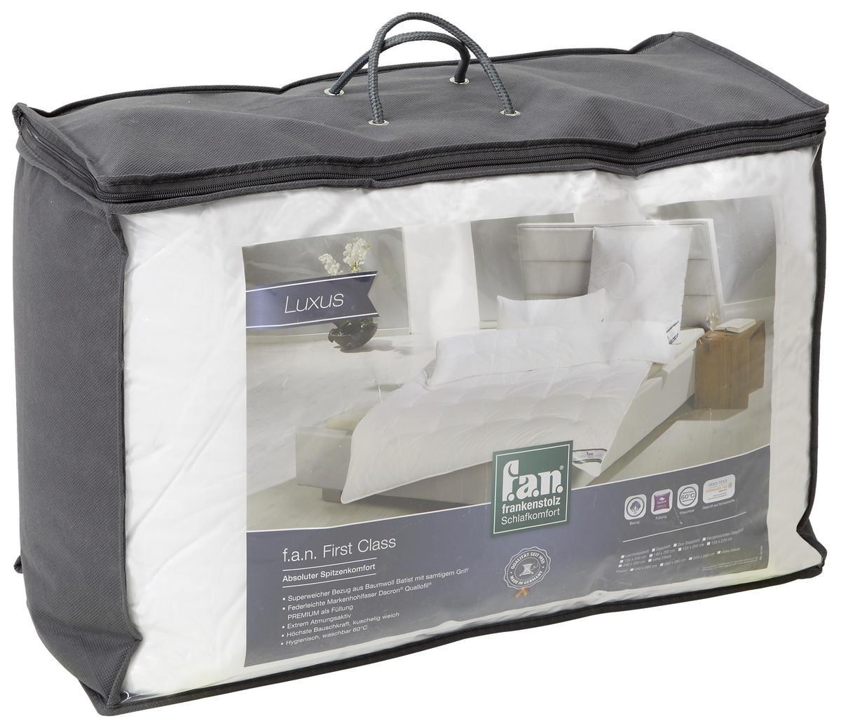 DUO-DECKE 140/200 cm  - Weiß, MODERN, Textil (140/200cm) - FAN