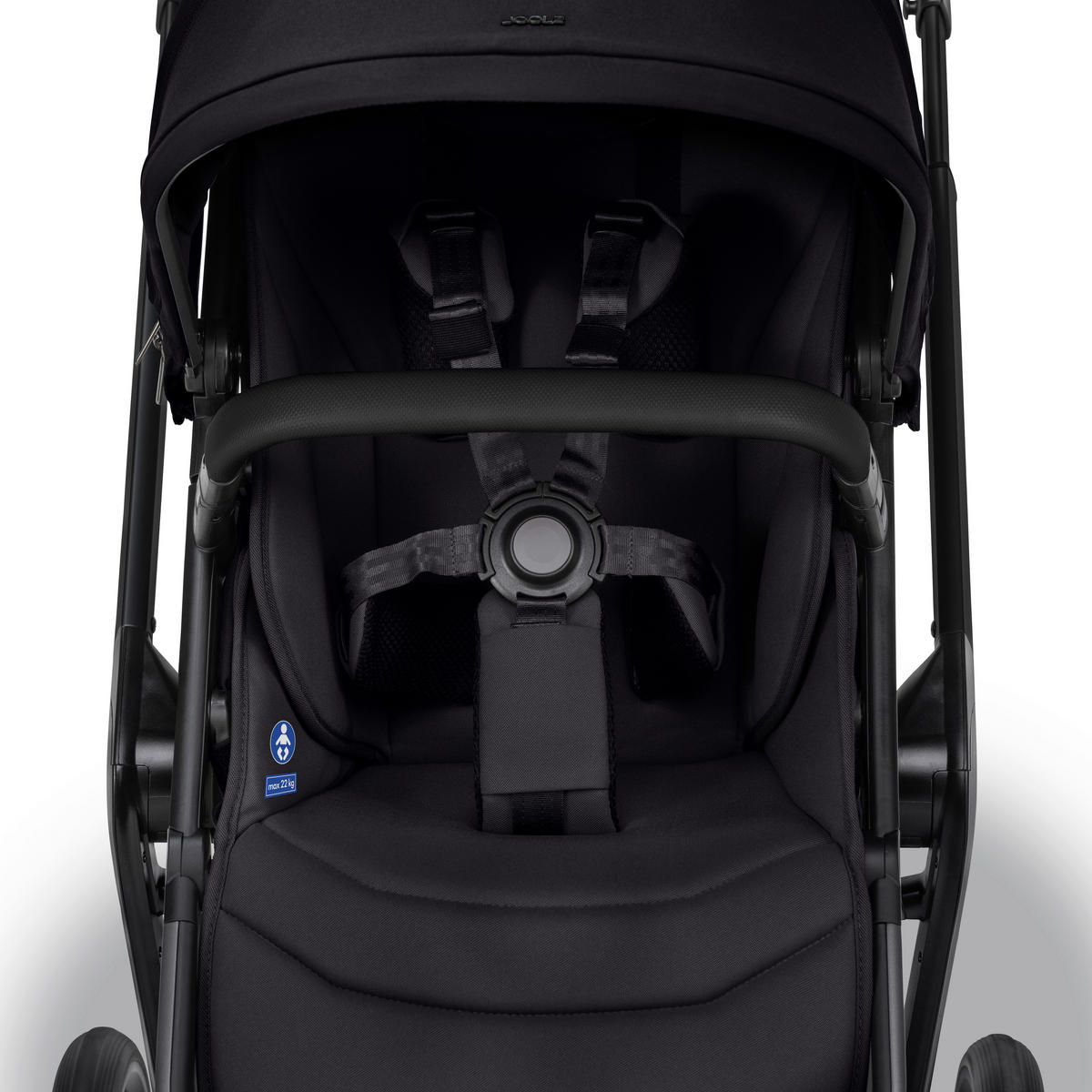 KINDERWAGEN Day 5  - Schwarz, Basics, Textil/Metall (94/60/113cm) - Joolz