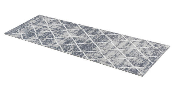 KÜCHENLÄUFER 50/150 cm Miabella Weiß, Hellgrau - Hellgrau/Weiß, Design, Textil (50/150cm) - Esposa