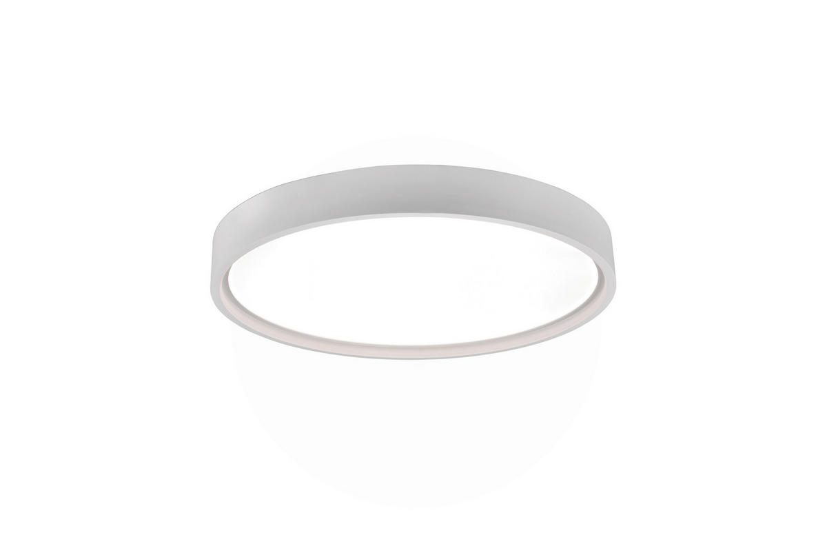 LED-DECKENLEUCHTE 45/5,5 cm   - Weiß, Design, Metall (45/5,5cm) - Trio Leuchten