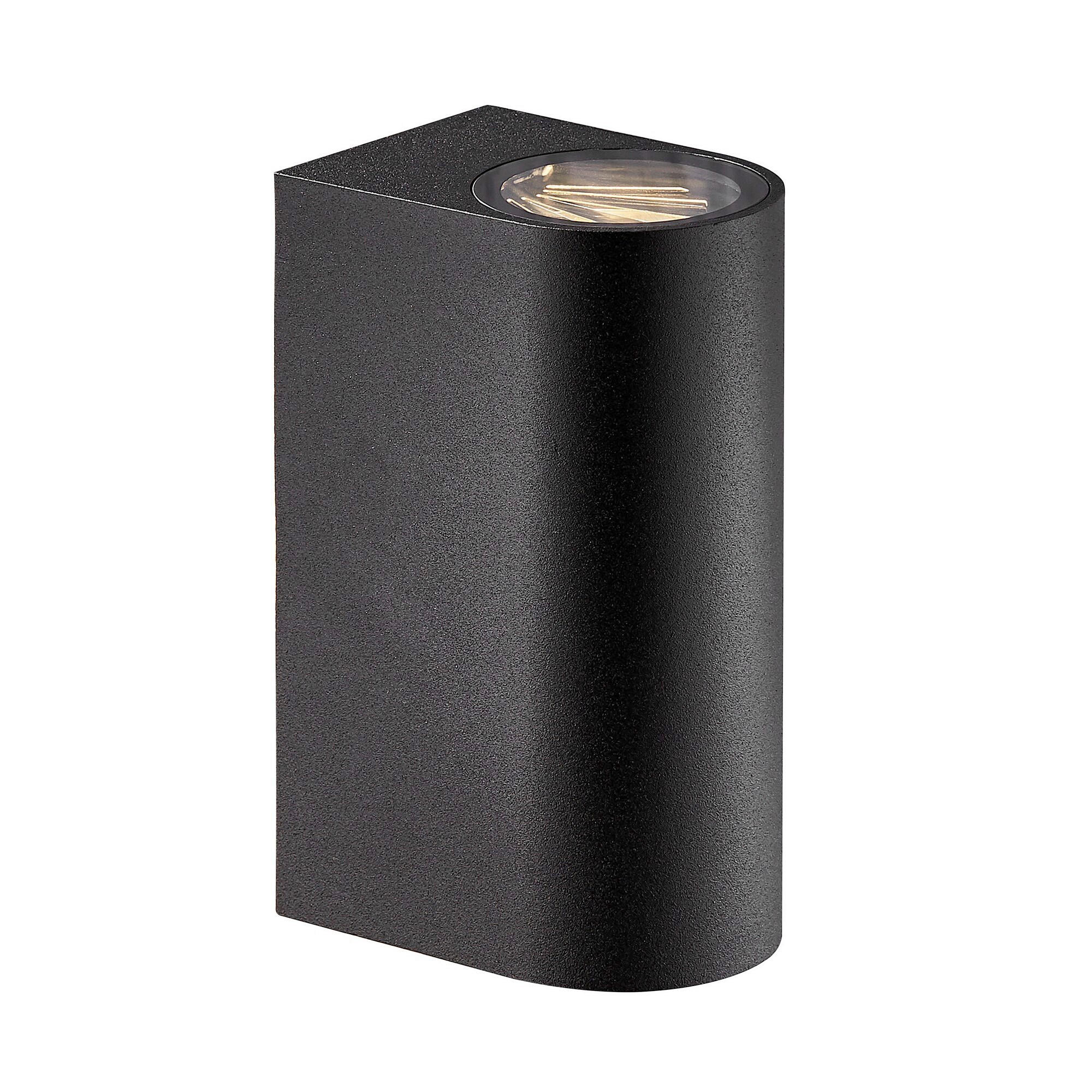 WANDLEUCHTE Asbol 15/9.5/7 cm  - Schwarz, Design, Metall (15/9.5/7cm) - Nordlux