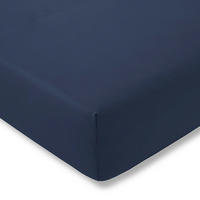 SPANNBETTTUCH Exquisit Single-Jersey  - Dunkelblau, Basics, Textil (200/200cm) - Estella