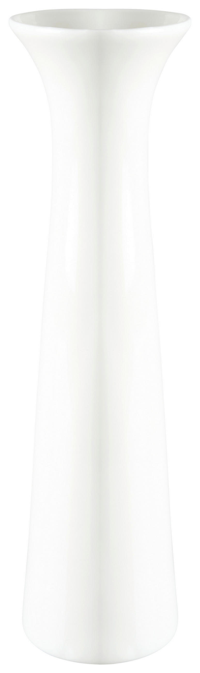 VASE  - Weiß, Basics, Keramik (5,5/20cm)