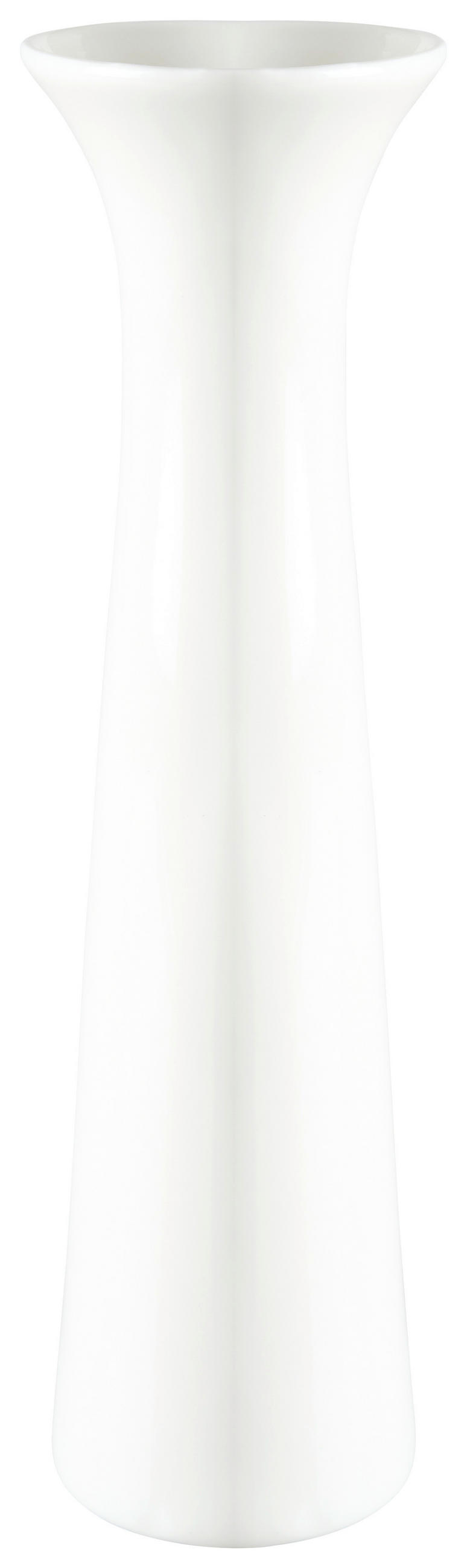 VASE  - Weiß, Basics, Keramik (5,5/20cm)