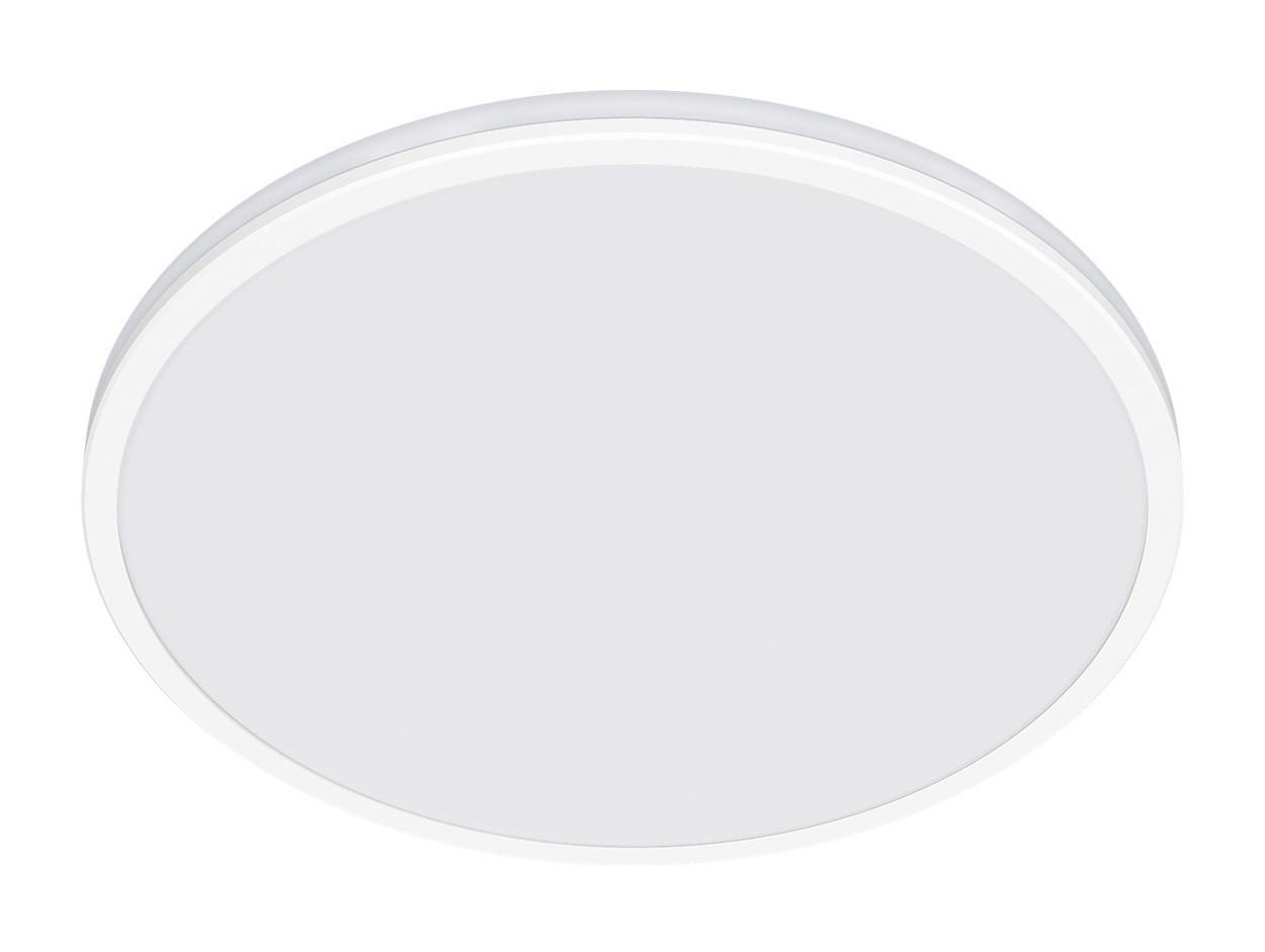 STROPNA LED-SVETILKA  Ozziet /2000 lm/2700/4000 K// - bela, Basics, kovina/umetna masa (30/4,5cm) - Philips