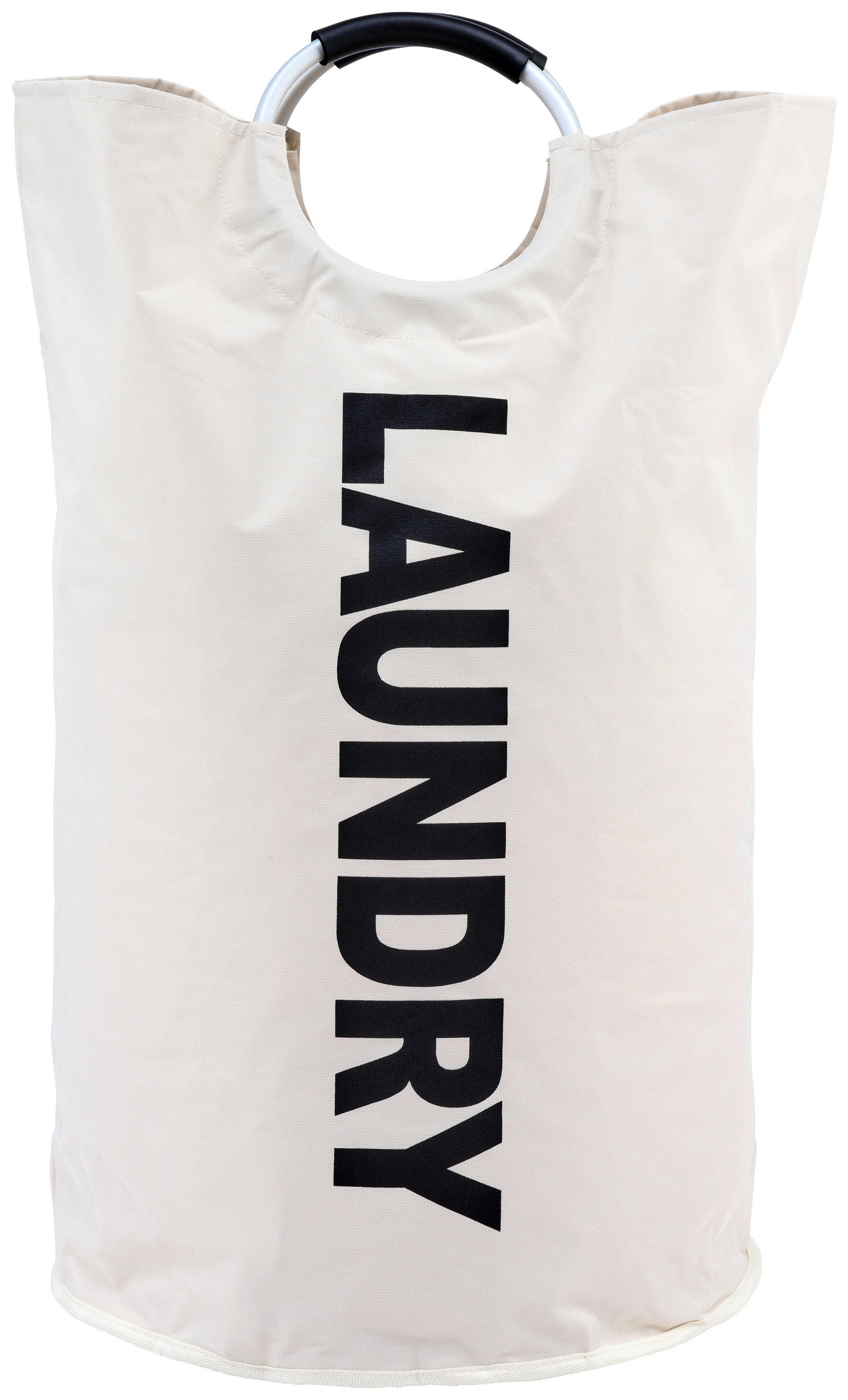 WÄSCHEKORB - Weiß, Textil (43/79cm) - Esposa