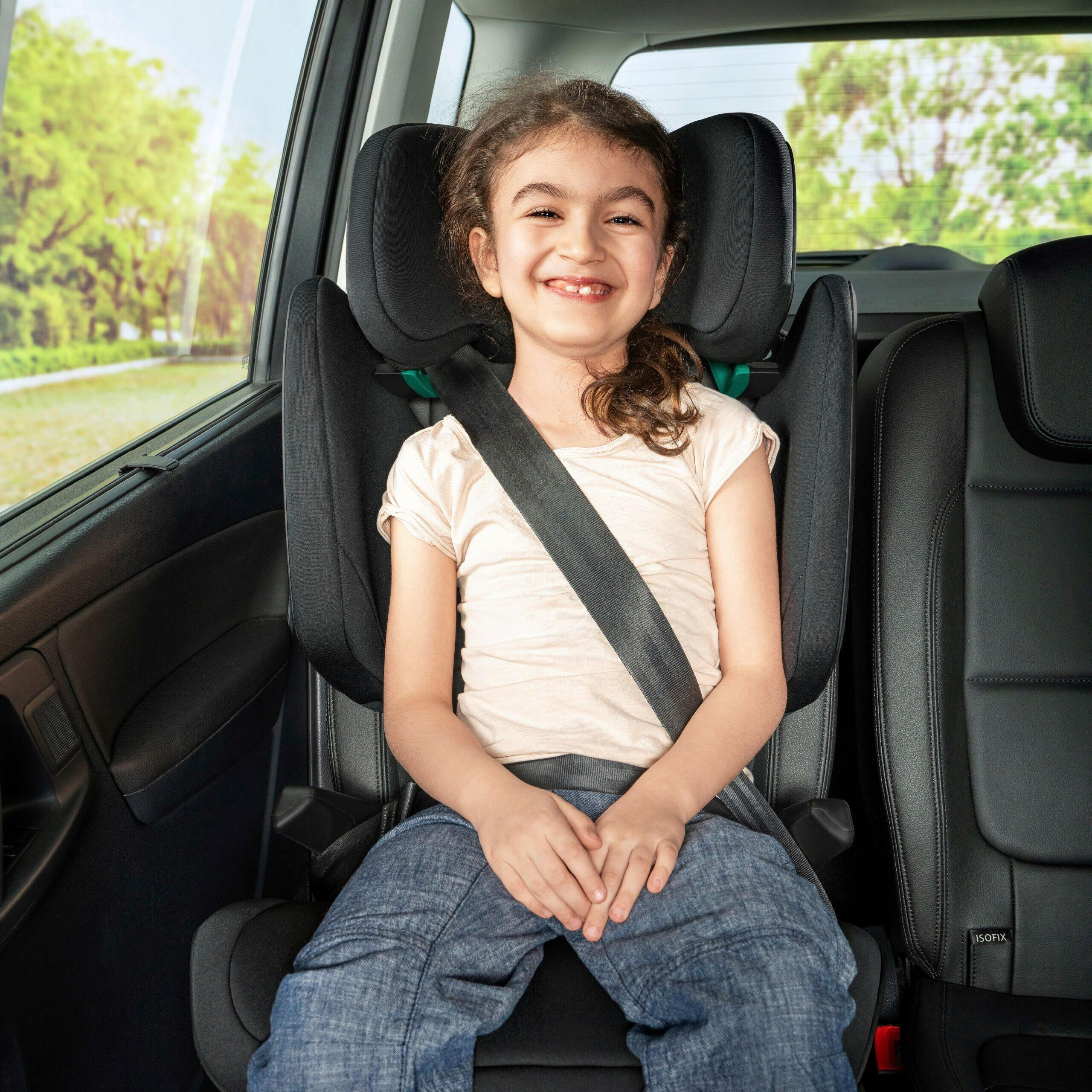KINDERAUTOSITZ Kidfix M i-size  - Schwarz, Basics, Kunststoff/Textil (44/63/42cm) - Britax Römer