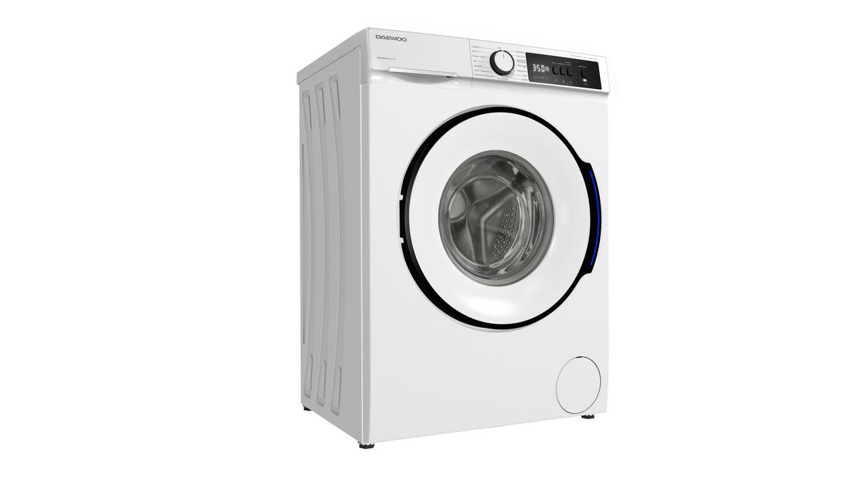 WASCHMASCHINE WM-FB7454W1A-DE  - Weiß, Basics, Glas/Kunststoff (59,7/84,5/49,7cm) - Daewoo