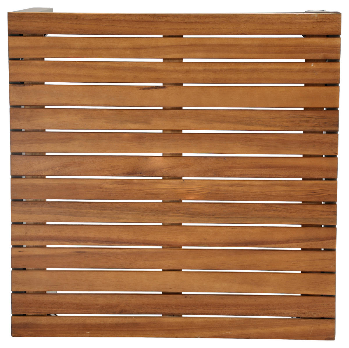 LOUNGEGARNITUR   57/35/57 cm Akazie vollmassiv Aluminium  - Beige/Beigebraun, MODERN, Holz/Textil (57/35/57cm) - Ambia Garden
