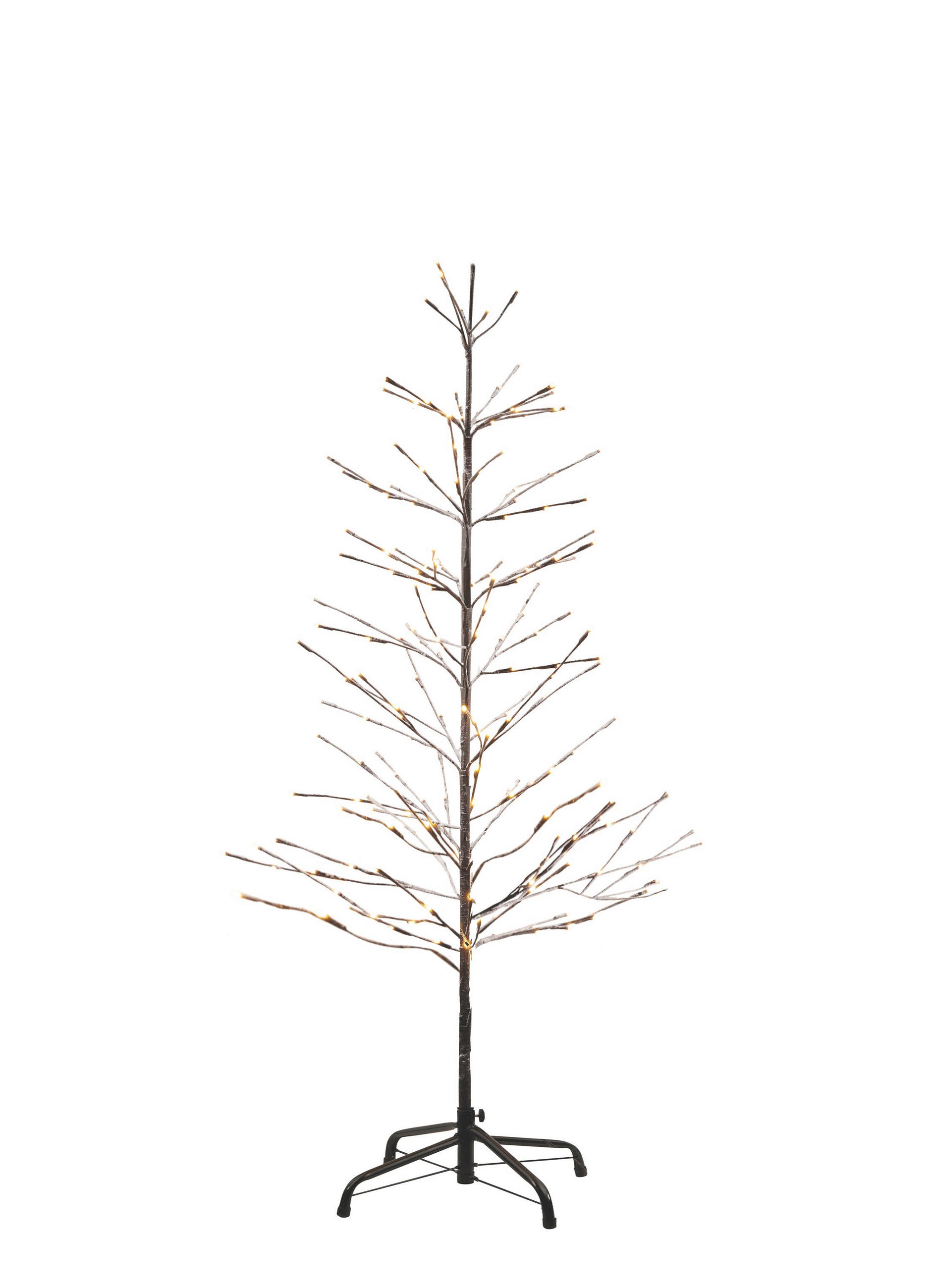 STIMMUNGSLEUCHTER Christmas 50/160 cm   - Braun, KONVENTIONELL, Kunststoff (50/160cm)