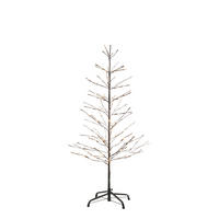 STIMMUNGSLEUCHTER Christmas 50/160 cm   - Braun, KONVENTIONELL, Kunststoff (50/160cm)