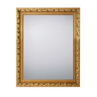 WANDSPIEGEL 55/70/3,5 cm    in rechteckig  - Goldfarben, Trend, Glas/Holz (55/70/3,5cm) - Boxxx