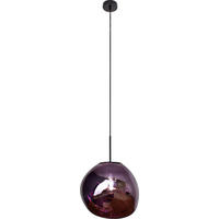 HÄNGELEUCHTE 36/150 cm  - Lila, Basics, Glas (36/150cm)