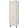 GESCHIRRSCHRANK 60/216,6/58 cm  in Hellgrau  - Edelstahlfarben/Hellgrau, MODERN, Holzwerkstoff/Metall (60/216,6/58cm) - Nobilia