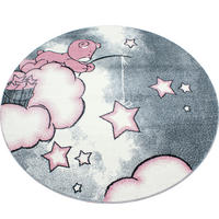 KINDERTEPPICH 160 cm Kids 580  - Pink/Weiß, Trend, Textil (160cm)