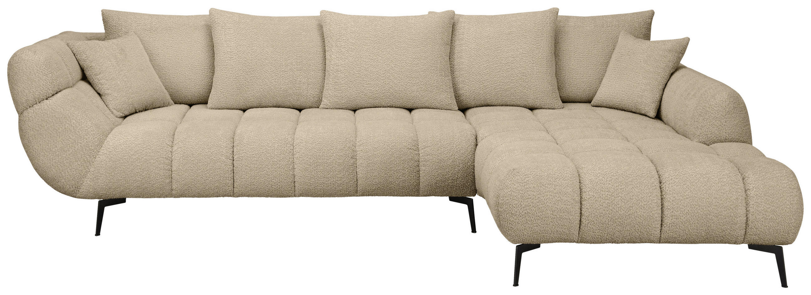 Carryhome Ecksofa Taupe 318x217 cm