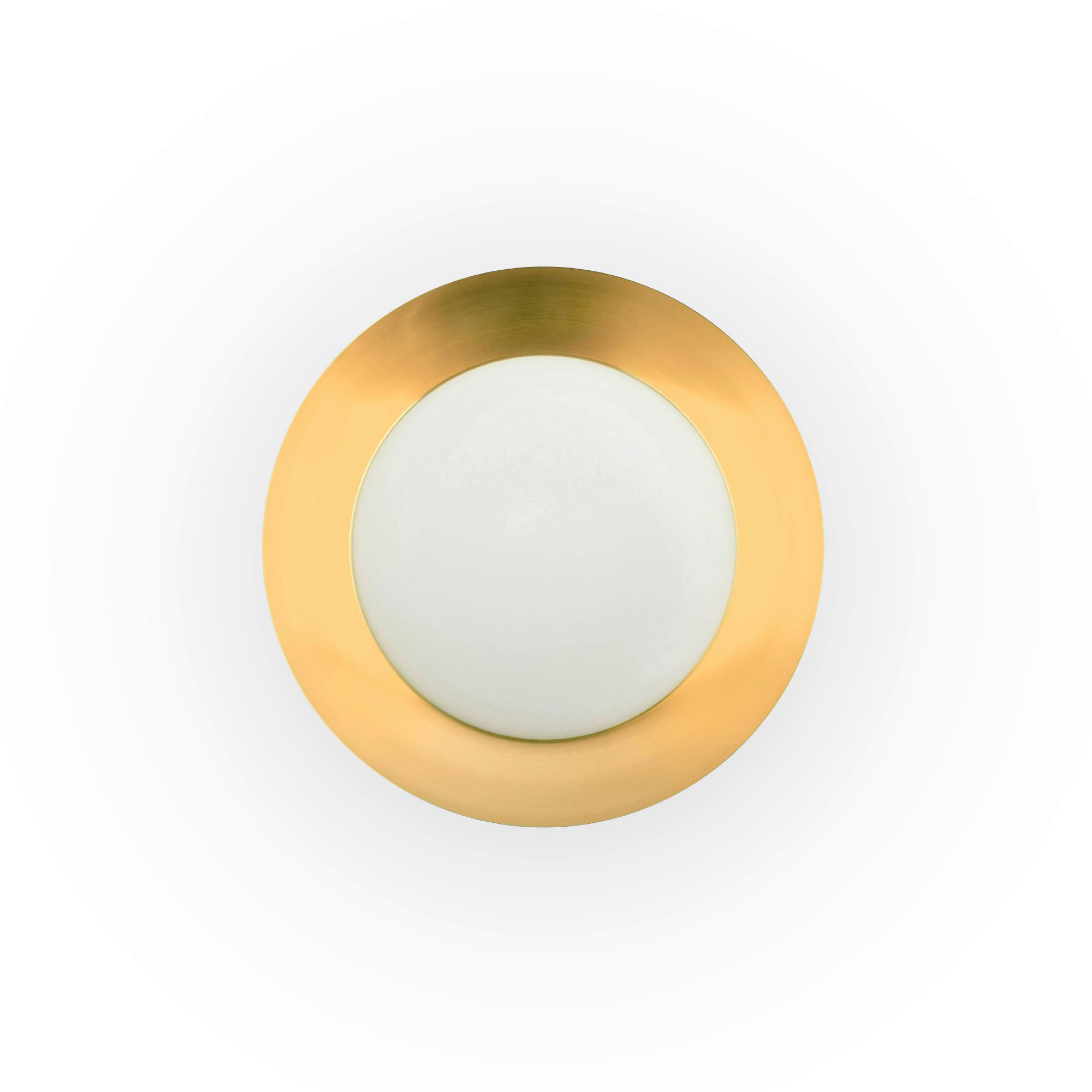 LED-DECKENLEUCHTE 45/12 cm   - Goldfarben, KONVENTIONELL, Metall (45/12cm)