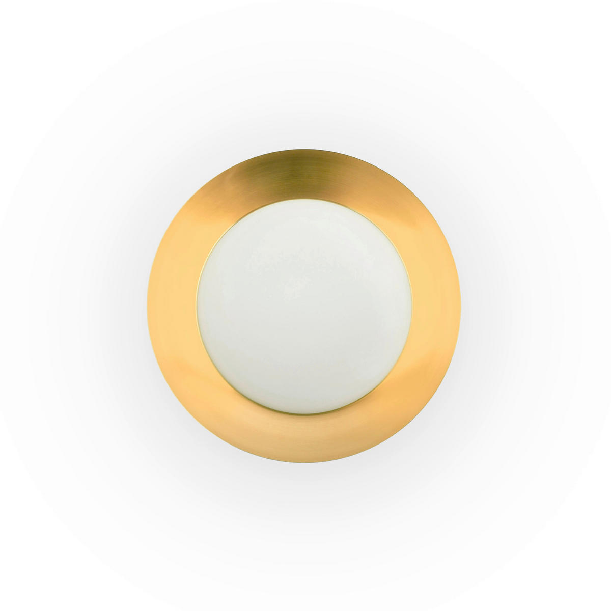 LED-DECKENLEUCHTE 45/12 cm   - Goldfarben, KONVENTIONELL, Metall (45/12cm)