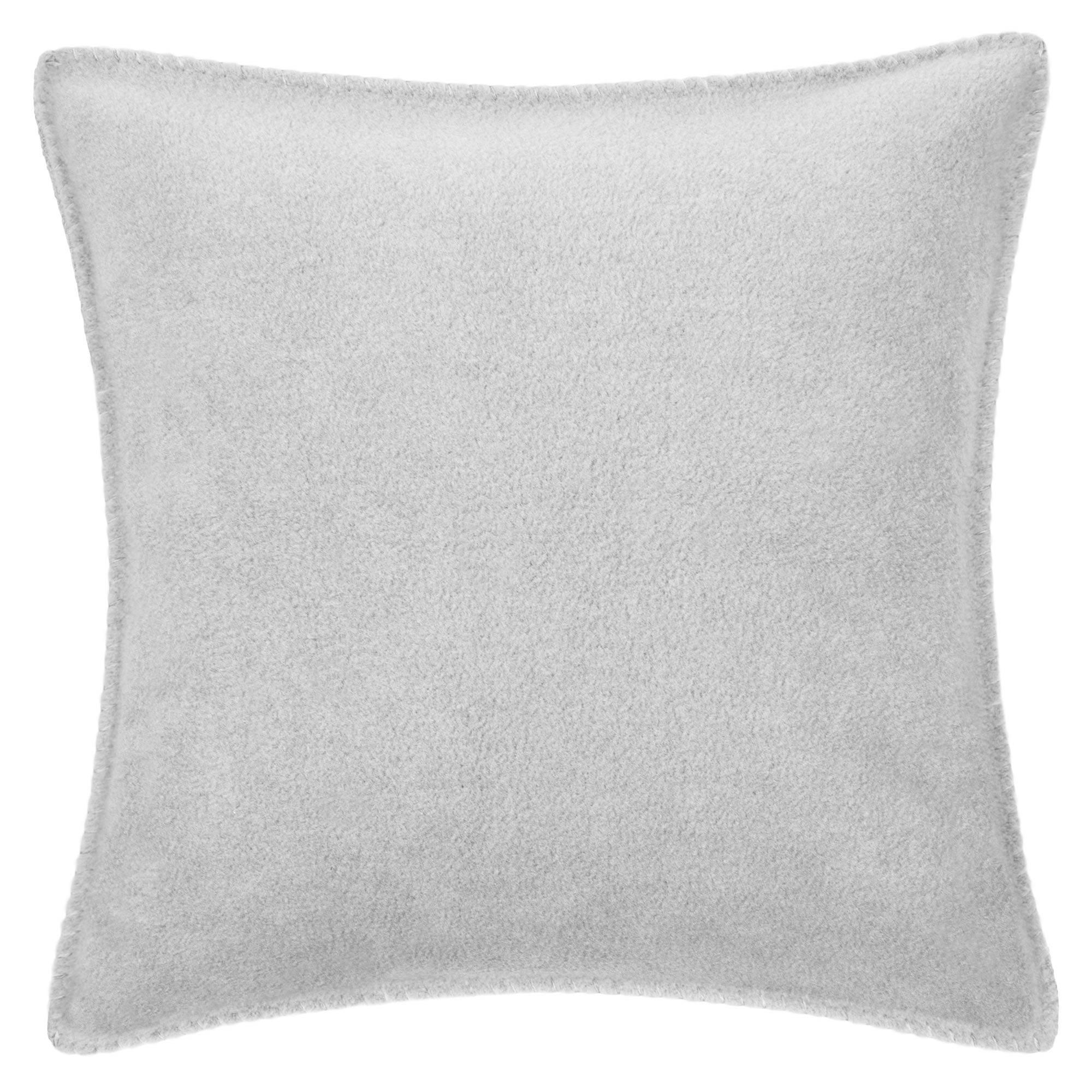KISSENHÜLLE Soft-Fleece 50/50 cm  - Hellgrau, Basics, Textil (50/50cm) - Zoeppritz
